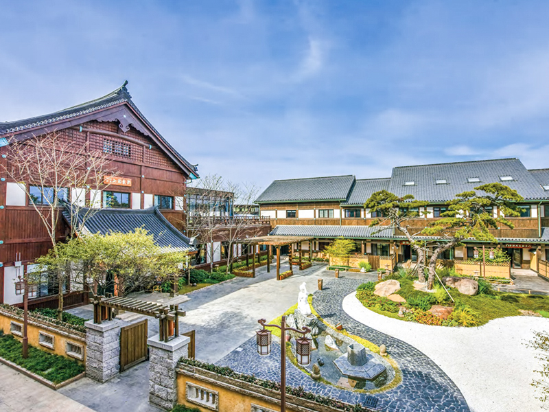 Trästrukturpensionat nära Slender West Lake i Yangzhou